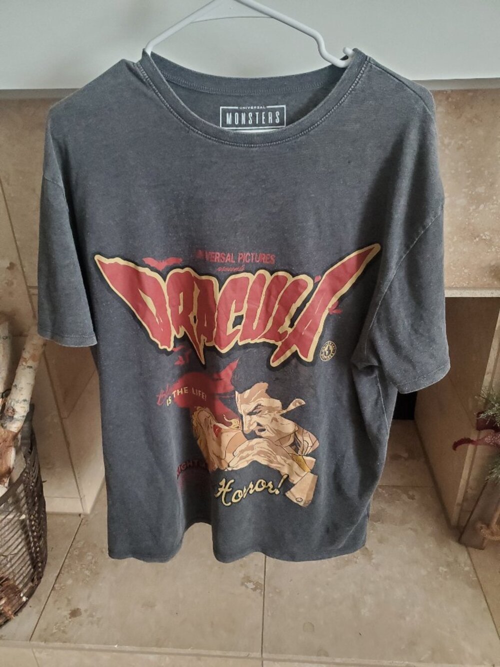 Oversized Universal Monsters Dracula t shirt